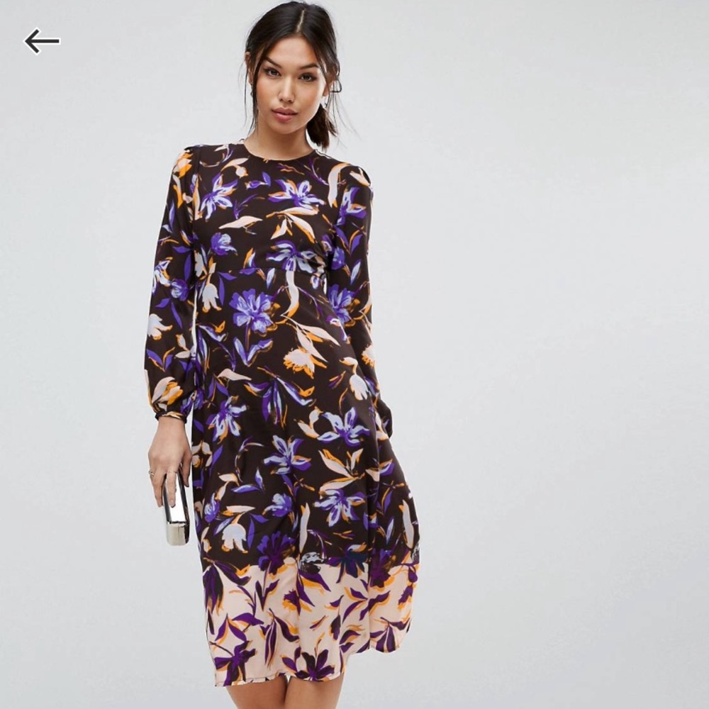ASOS floral dress- NWOT